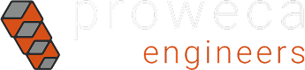 Farbiges Logo von proweca engineers GmbH